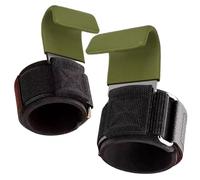 Vendajes de muñeca para levantamiento de pesas - Ganchos de agarre para tracciones - Vendajes de muñeca ajustables para entrenamiento de fuerza, levantamiento de pesas y levantamiento de tierra