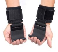 Vendajes de muñeca para levantamiento de pesas, ganchos de toma para tracciones | 2 piezas con ganchos antideslizantes para el gimnasio, el entrenamiento físico, el hogar, el fitness y