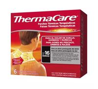 Vendajes térmicos Thermacare para el dolor de cuello, hombros y muñecas, 6 unidades