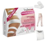 Vendas Drenantes Piernas HD con frutos de Longan y Cafeína. Acción remodelante y tonificante. 2 vendas drenantes con 250 ml de principio activo + pantalón de cartón de regalo + recarga