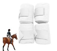 Vendas elásticas para Patas de Caballo, 4 Piezas, Accesorios ecuestres de 98 Pulgadas, con Protector para Caminar, Entrenar y Saltar