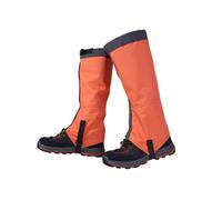 Vendas for piernas for senderismo, envolturas for for el cuidado del césped, tela impermeable y transpirable, ajustables, adecuadas for paisajismo, trabajos agrícolas, caza al aire libre(Orange,L)