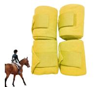 Vendas Protectoras para Caballos | Juego de 4 Protectores de Vendaje para Caballos | Accesorios Ecuestres Bandas de Protección Frontal para Entrenamiento Competición y Paseos al Aire Libre