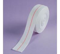 Vendas tubulares, vendaje elástico de retención tubular, vendaje tubular elástico para esguinces para extremidades pequeñas, línea roja (3,5 cm x 10 m)