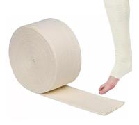 Vendas Tubulares Vendaje Elástico de Soporte para Brazo Vendaje de Neta elástica Transpirable Tubular Vendaje de Gasa de Algodón Soporte elástico Fijo Vendaje (6cm×10m/2.36in×10.94yds)