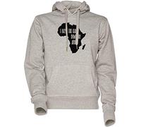 Vendax I Bless The Rains Down In Africa - Toto Unisexo Hombre Mujer Sudadera con Capucha Gris Men's Women's Hoodie Sweatshirt Grey