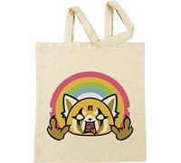 Vendax Muerte Metal - Aggretsuko Beige Bolsa De Compras
