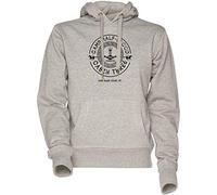 Vendax Percy Jackson - Camp Half-Blood - Cabin Three - Poseidon Unisexo Hombre Mujer Sudadera con Capucha Gris Men's Women's Hoodie Sweatshirt Grey