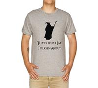 Vendax Thats What Im Tolkien About Camiseta Hombre Gris