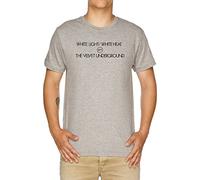 Vendax Velvet Underground White Light White Heat Camiseta Hombre Gris