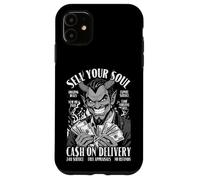 Vende tu Alma Funny Devil Satanás Sarcástico Oferta de Halloween Carcasa para iPhone 11