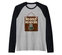 Vendedor de REN Faire Equipo de Feria de Fantasía Merchant Renaissance Camiseta Manga Raglan