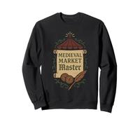 Vendedor de REN Faire Equipo de Feria de Fantasía Merchant Renaissance Sudadera