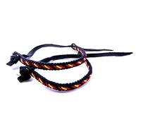 Vendopolis Pack DE 2 Pulseras Pulsera SURFERA DE Cuero E Hilo Trenzada Colores Bandera ESPAÑA 2 Unidades