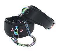 Venecia Collection - Puños para las piernas, color negro