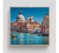 Venecia Diamond Painting Adultos, Basílica de San Pedro Cuadros de Diamantes, 5D Puzzle Diamantes Cuadros en Punto de Cruz Diamond Art Painting Kit, Decoración Pared Hogar Regalo 90x90cm fv2-h36