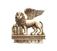 Venecia Italia 3D Flying Lion Imanes de Nevera Recuerdos Hechos a Mano Resina Pegatinas magnéticas Decoración de la Cocina del hogar, Venecia Imán de Nevera Colección Regalo