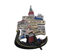 Venecia Italia 3D Imán de Refrigerador Recuerdos Turísticos Resina Pegatinas Magnéticas Imán de Nevera Hogar y Cocina Decoración de China