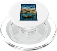 Venecia Italia 50's Vintage Travel Tourist Poster Art Graphic PopSockets PopGrip para MagSafe