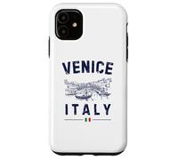 Venecia Italia Góndola Rialto Puente Bandera Italiana Recuerdo Carcasa para iPhone 11