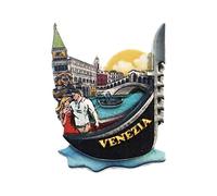 Venecia Italia imán de Nevera 3D Recuerdos turísticos artesanía de Resina Artesanal decoración de la Cocina del hogar colección de imanes de Nevera de Venecia Regalo