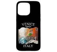 Venecia Italia Souvenir Vintage Europea Viajes Italianos Mujeres Carcasa para iPhone 15 Pro MAX