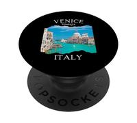 Venecia Italia Souvenir Vintage Europea Viajes Italianos Mujeres PopSockets PopGrip Adhesivo