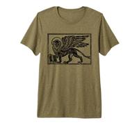 Venecia Italia Venecia Recuerdo Italiano Italia San Marcos León Camiseta Premium