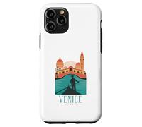 Venecia Rialto Bridge Italia de Recuerdo Italiano Vintage Carcasa para iPhone 11 Pro