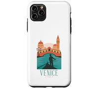 Venecia Rialto Bridge Italia de Recuerdo Italiano Vintage Carcasa para iPhone 11 Pro MAX