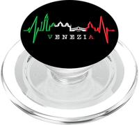 Venecia Skyline Latido del Corazón Italia Amo Venezia PopSockets PopGrip para MagSafe