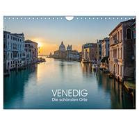 Venedig - Die schönsten Orte (Wandkalender 2026 DIN A4 quer), CALVENDO Monatskalender: Ein Auswahl meiner schönsten Fotos von Venedig. Die Stadt die immer eine Reise wert ist.