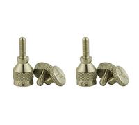 VENEKA 2X de apriete para el cuello de Saxofón Tornillo de apriete en el cobre Accesorios para Saxofón Saxofón de apriete tenor de 4 mm