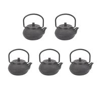 VENEKA 5X 50ML Estilo Japones Emitir Tetera de Hervidor de Hierro Viene + Colador Tetera