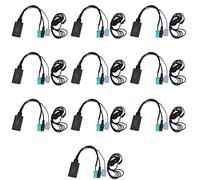 VENEKA Cable auxiliar Bluetooth 5.0 para coche, 10 unidades, adaptador de llamadas gratuitas para teléfono móvil 2005-2011