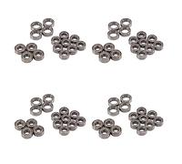 VENEKA Kit de Rodamiento de Bolas de 64 Piezas para TT02 TT-02 TT02D TT-02D 1/10 RC Accesorios de Piezas de Actualización de Coche