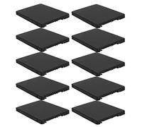 VENEKA Mini Pcie MSATA SSD a SATA3 de 6,3 cm (10 unidades, 7 mm de grosor), color negro