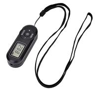 VENEKA Radio Deportivo Portátil con Pantalla LCD Auriculares Radio FM Negro 88.1 - 107.9 MHz USB Funciona con pilas