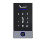 VENEKA TTLock - Teclado de control de acceso de reconocimiento facial, impermeable, controlador de acceso de huellas dactilares para cerradura de puerta-B
