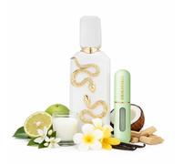 VENENO BIANCO Perfume Unisex 100ml - Fragancia Cremosa con Coco, Vainilla y Flores Blancas - Aroma Suave, Elegante y Duradero + Atomizador Drikanbest de Regalo