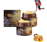 Veneno de abeja y cúrcuma crema conjunta,Veneno de abeja avanzada crema para articulaciones y huesos, pomada de veneno de abeja, crema de veneno de abeja para las molestias en la espalda,
