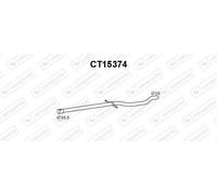VENEPORTE S.A. Tubo reparación, catalizador para CITROËN: C5 (Ref: CT15374)