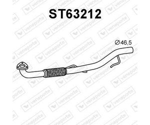 VENEPORTE S.A. Tubo reparación, catalizador para SKODA: Roomster, Fabia & SEAT: Cordoba, Ibiza & VOLKSWAGEN: Polo (Ref: ST63212)