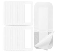 VENESOS ADHESIVOS SENTRAS IMPRESIONES DE 25 PCS Post quirúrgico aderezo de herida desechable transpirable para heridas, 3.94x9.84in