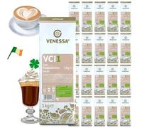 VENESSA Cappuccino Irish VCI1 - Juego de café instantáneo con notas de crema irlandesa, 20 x 1 kg, perfecto para gastronomía y máquinas expendedoras