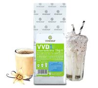 VENESSA Vanilla Drink VVD 1 Pack 5 x 1 kg - Aromático Cremoso Soluble, leche en polvo de vainilla con fina nota de vainilla para sus clientes - Todo adecuado para Vending