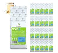 VENESSA VVD1 Vanilla Drink 20 x 1 kg - Pack de almacenamiento - Máquina automática Instant Bebida en polvo Vainilla - Cremoso Soluble Rendimiento para todas las máquinas expendedoras de bebidas