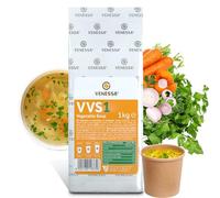 VENESSA VVS1 Sopa de verduras 1 kg Vending Pack de degustación - Sopa vegetariana instantánea - Soluble y de alto rendimiento - Sopa vegetariana para máquina expendedora de sopa