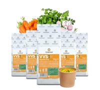 VENESSA VVS1 Sopa vegetariana de 5 x 1 kg, sopa de verduras vegetariana sin grumos, paquete de almacenamiento para todas las máquinas expendedoras