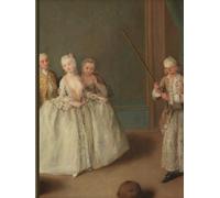 Venetian Elegance: A College-Ruled Notebook: Featuring Art by Pietro Longhi: The Game of the Cooking Pot & The Faint